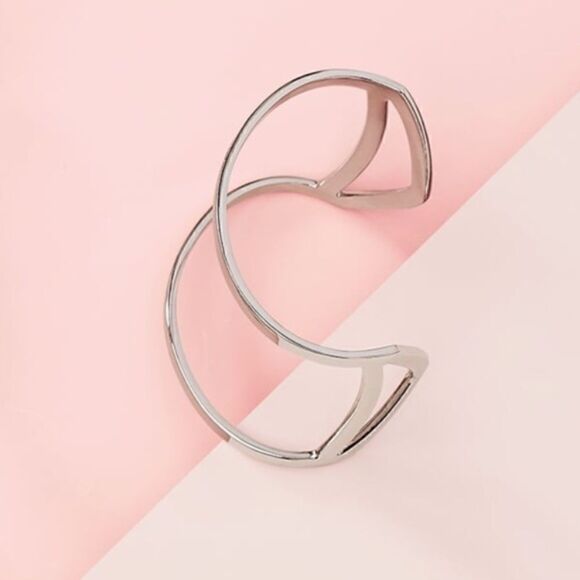 𝅺NEW Jules Smith Jane cuff in silver - Picture 1 of 3